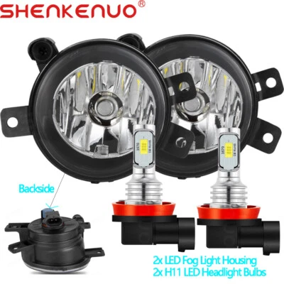 Par de faros antiniebla delanteros para BMW X1 E84 2009 2010 2011 2012 2013 2014 2015 Foto 1 de 4
