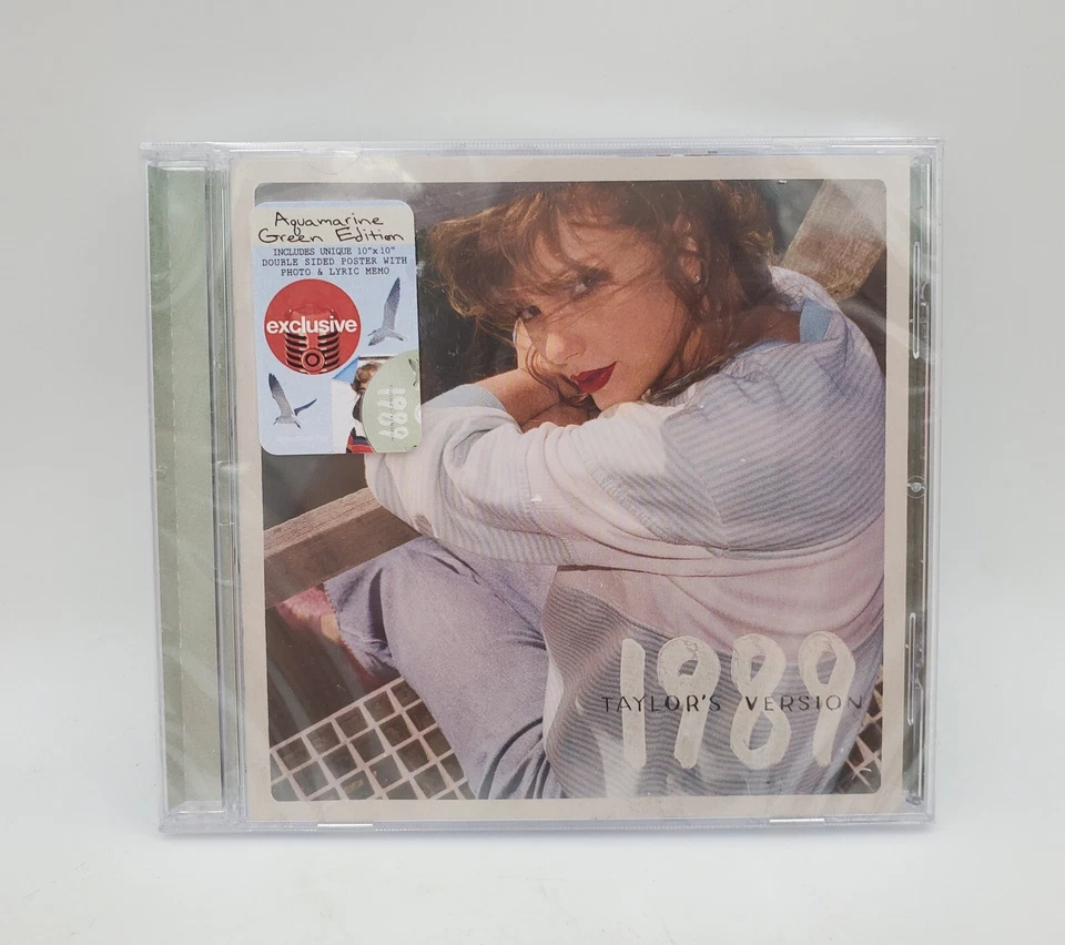 Taylor Swift - 1989 Taylor's Version CD 2023 Aquamarine Green Pop Republic