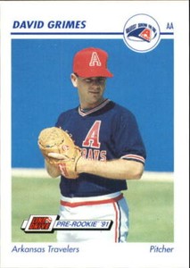 1991 Line Drive AA #35 David Grimes