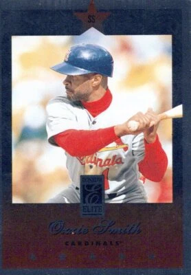1997 Donruss Elite #125 Ozzie Smith Minor blemishes - Image 1 of 2