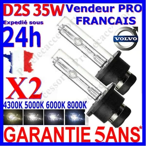 AMPOULES D2S XENON LAMPE 35W HID PHARE 12V 5000K 6000K 8000K POUR VOLVO - Picture 1 of 3
