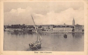 21-44D) CROAZIA ZARA RIVA 4 NOVEMBRE DAL MARE - Bild 1 von 2