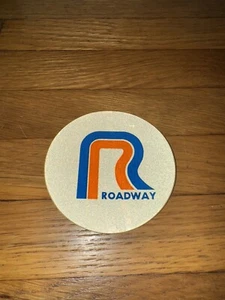 Vintage Roadway Express Logo Reflector Sticker - Picture 1 of 3