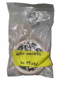 Lot of 5 50/50 Heineken coasters Seth Rogen Joseph Gordon-Levitt Anna Kendric - Picture 1 of 3