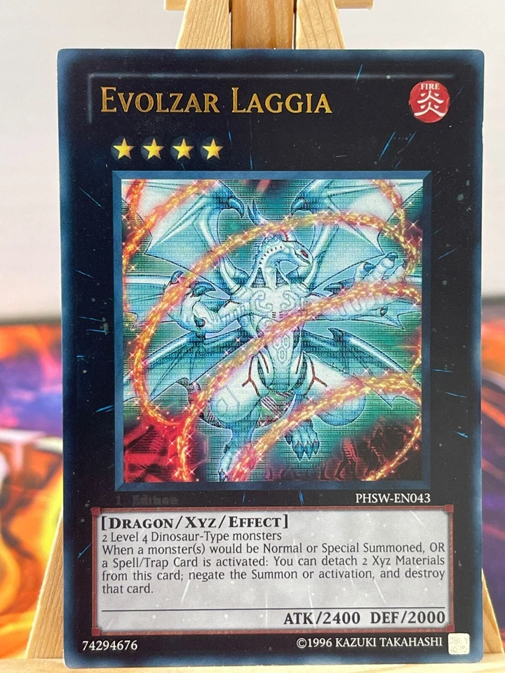 Evolzar Laggia  PHSW-EN043 Ultra Rare Englisch NM YUGIOH - Bild 1 von 1
