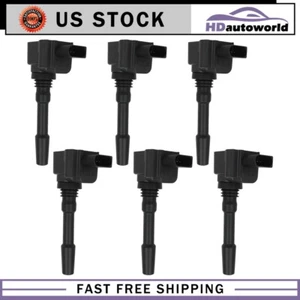6 Ignition Coil Fits Porsche Cayenne 2015-2018 V6 3.6L Turbocharged UF760 - Picture 1 of 7