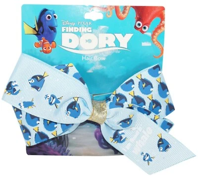 Cinta de moño de pelo azul + clip - Disney Finding Dory I Am Fluent In Whale 2016 Foto 1 de 4