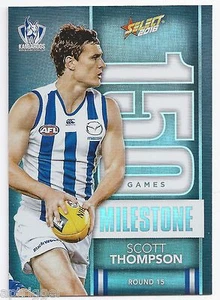 2016 Select Footy Stars Milestone (MG54) Scott THOMPSON North Melbourne - Picture 1 of 1