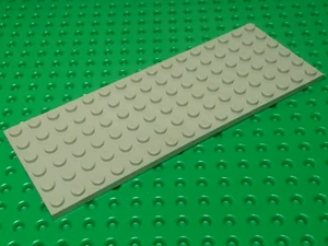 Lego Placca 6x16 [3027] Originale Grigio Chiaro x1 - Foto 1 di 3