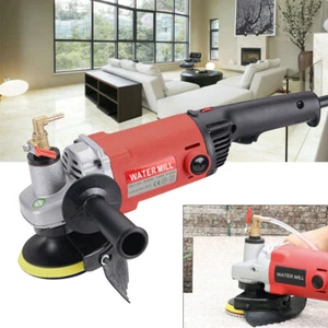 Pulidora húmeda máquina pulidora de hormigón diamante para piedra de mármol 1400 W - Imagen 1 de 11