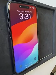 Mint condition iPhone 15+ for sale!  Comes With Case 128 M - Picture 1 of 11