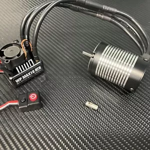 WP Max10 3652 4000KV RC Brushless ESC Motor Combo For Traxxas 1/10 Slash Rustler - Picture 1 of 6