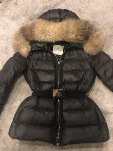 moncler belted coat