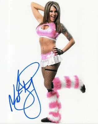 Velvet Sky TNA удара подписанный автограф 8 x 10 фото #3 с сертификатом подлинности - Изображение 1 из 3