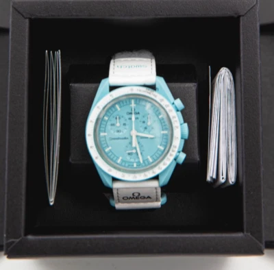  Swatch x Omega Bioceramic MoonSwatch Mission To The Uranus SO33L100 # - Image 1 of 2