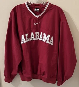 Alabama NIKE Pullover Giacca Uomo "M" Zip Laterale Giacca a Vento Tasche Vintage - Foto 1 di 14