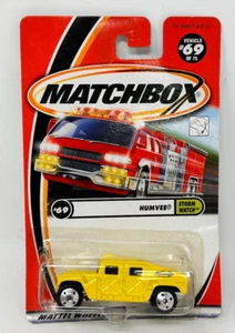 Matchbox Yellow Storm Watch Humvee #69 - Picture 1 of 3