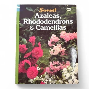 Azaleas Rhododendrons and Camellias Sunset Gardening Book Paperback 1989 - Picture 1 of 4