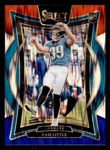 2024 Panini Select Red Blue Prizm Shock #49 Cam Little Jacksonville Jaguars RC - Bild 1 von 2