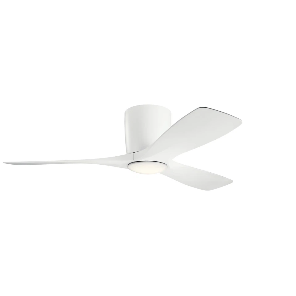 Matte White 48"Ceiling Fan from the Volos Collection - Image 1 of 1