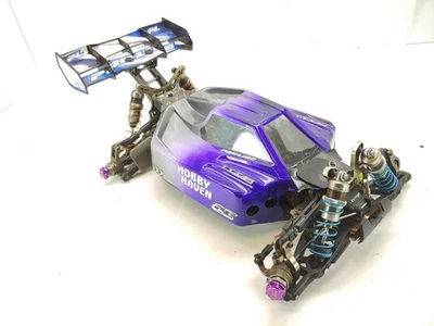 Kyosho Inferno TKI3 ? 1/8 Electric 4x4 Racing Buggy Roller Slider Chassis w/ Ser - Image 1 of 4