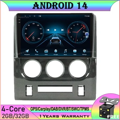 9"Android 14 Autoradio Carplay GPS SAT Navi Stereo BT For Dodge Challenger 11-14 - Bild 1 von 4