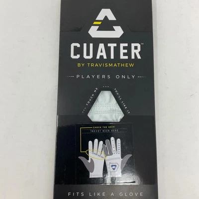 Guante de golf Cuater by Travis Mathew Give Me A Double blanco para hombre mediano mano derecha Foto 1 de 3