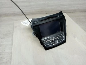 HYUNDAI SANTA FE STEREO/HEAD UNIT DISPLAY & CONTROL UNIT, SAT NAV TYPE, DM, - Picture 1 of 12