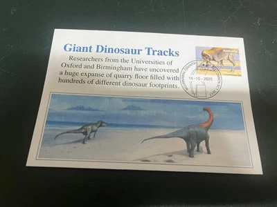 (1671) 16-10-2025 - Giant Dinosaur Tracks discovered in the UK (A) - Image 1 of 3