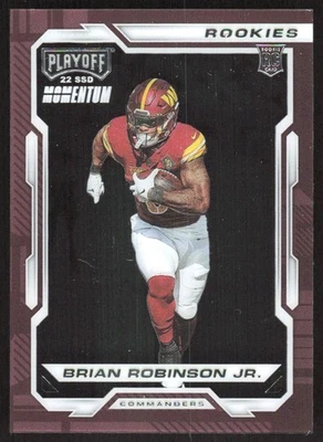 7004H 2022 Panini Chronicles #PMR-25 Brian Robinson Jr. Playoff Momentum Rookies - Image 1 of 2