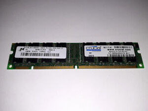 Crucial 128MB 168-Pin SDRAM PC-133 Desktop Memory CT16M64S4D7E.8LT