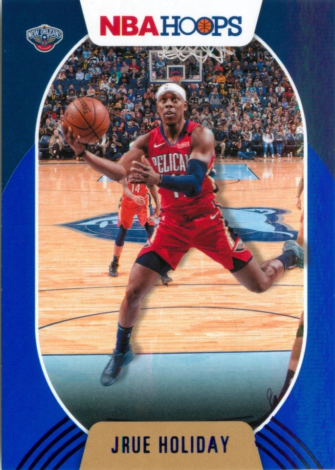 Jrue Holiday 2020-21 NBA Hoops Blue Parallel Card #137 New Orleans Pelicans - Image 1 of 2