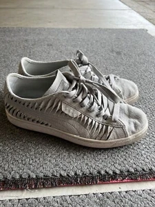 Puma - Suede Metallic Entwine Sneaker Shoes - Size 41 / AU 10 - Picture 1 of 5