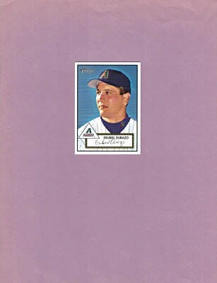 2001 Topps Heritage #124 Erubiel Durazo!  Arizona Diamondbacks! - Image 1 of 2