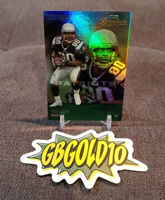 2003 Playoff Prestige Xtra Points Green /100 Troy Brown #85 Patriots - Image 1 of 3