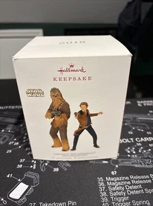 Hallmark 2018 Star Wars Hans Solo et Chewbacca Solo : une histoire Star Wars - Photo 1 sur 2