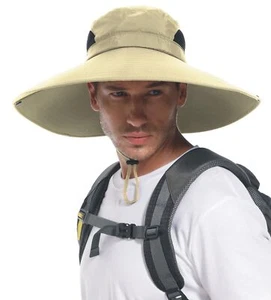for Men & Women Ultra Wide Brim hat UPF50+ Waterproof Sun hat Suitable for Fi... - Picture 1 of 6