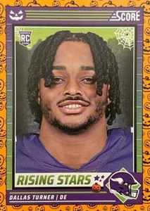 2024 Panini Score-A-Treat- Dallas Turner (RC) Minnesota Vikings - Picture 1 of 2