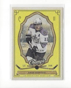 2009-10 Upper Deck Champ's Yellow #50 Anze Kopitar Kings