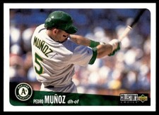 1996 Collector's Choice Pedro Munoz Oakland Athletics #646