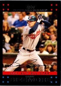 2007 Topps Grady Sizemore #UH269 Cleveland Indians Baseball Card