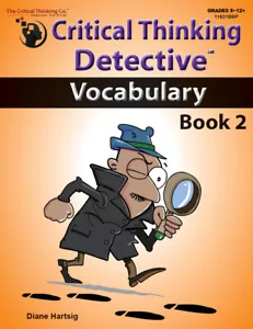Critical Thinking Detective Vocabulary Book 2 - Fun Mystery Cases (Grades 5+) - Picture 1 of 5