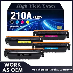 210A Toner Cartridges 4PK Compatible for HP MFP 4301fdn 4201dn W/Chip - Picture 1 of 11
