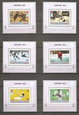 Ajman 1971 Olympische Winterspiele Sapporo 762-767 Einzelblöcke postfrisch