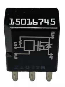 GM Genuine OEM Trailblazer Envoy Rainier Bravada headlight A/C relay 15016745 - Bild 1 von 3