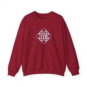 Telefunken Logo Sweatshirt - Hi-Fi Vintage Audiophile Tube Amp Sweater Gift - Picture 1 of 71
