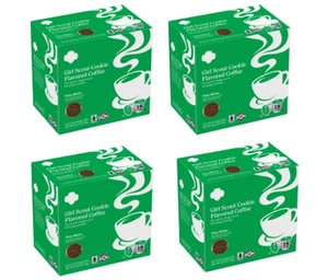 Girl Scouts Thin Mints Flavored Coffee Medium Roast 18 Count (Pack of 4), 9/1/24 - Picture 1 of 1