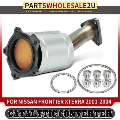 Front Side Catalytic Converter for Nissan Frontier Xterra 2001 2002-2004 L4 2.4L - Image 1 of 4