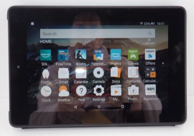Amazon Fire HD 7 7th Generation 16G Wi-Fi 7in Black Tablet - Image 1 of 4