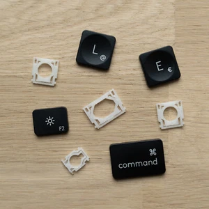 Logitech MX Keys for Mac Tastatur Ersatztasten mit Mechanik original Space Grau - Bild 1 von 5